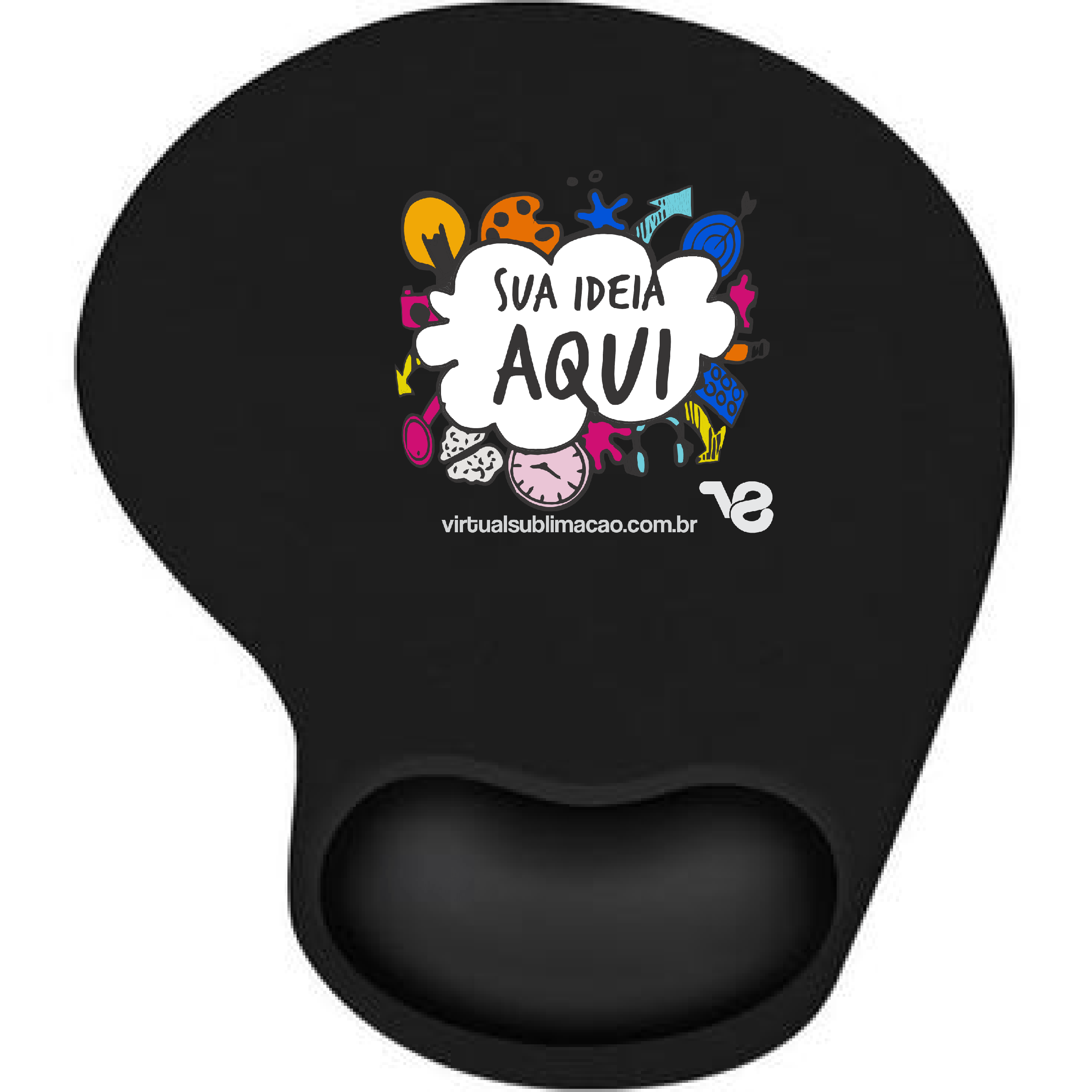 mouse pad ergonozico